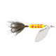 Wordens Rooster Tail In-Line Spinner, 2 1/4in, 1/8 oz Treble Hook, Clown Coachdog, 208-CLCD