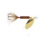 Wordens Rooster Tail In-Line Spinner, 2 1/4in, 1/8 oz Treble Hook, Glitter Brown, 208-GBR