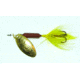 Wordens Rooster Tail In-Line Spinner, 2 1/4in, 1/8 oz, Treble Hook, Honey Bee, 208-HB
