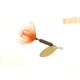 Wordens Rooster Tail In-Line Spinner, 2 1/4in, 1/8 oz Treble Hook, Rusty Coachdog, 208-RUCD
