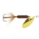 Wordens Rooster Tail In-Line Spinner, 2 1/4in, 1/8 oz, Treble Hook, Salmon Fly, 208-SF