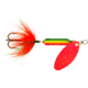 Wordens Rooster Tail In-Line Spinner, 2 1/4in, 1/8 oz Treble Hook, Shimmer Firetiger, 208-SMFT