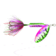 Wordens Rooster Tail In-Line Spinner, 2 1/4in, 1/8 oz Treble Hook, Tinsel Rainbow Tiger, 208-TRBOT