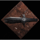 World Knife Throwing League Lancelot Throwing Knives, 15in Overall, 8.75in Black Finish 3Cr13 Stainless Blade, Stainless Steel Handle, 25