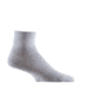 Wrightsock Double Layer CoolMesh II Quarter Sock, Lt. Grey, Small, 8051.05