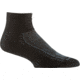 Wrightsock Endurance Qtr Safety Toe Socks, Black/Ash, Medium, 9052.7301