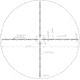 Wulf Optics Hurricane 6.5-25x50 Rifle Scope, 30mm Tube, Second Focal Plane, Red/Blue Half Mildot Reticle, Black, WU9105