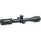 Wulf Optics Hurricane 6.5-25x50 Rifle Scope, 30mm Tube, Second Focal Plane, Red/Blue Half Mildot Reticle, Black, WU9105