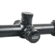 Wulf Optics Hurricane 6.5-25x50 Rifle Scope, 30mm Tube, Second Focal Plane, Red/Blue Half Mildot Reticle, Black, WU9105