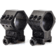 Wulf Optics WULF 40 MOA Adjustable 2 Piece Rifle Scope Rings, 6 Screw, Picatinny, Black, 34mm, WU8022