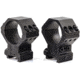 Wulf Optics WULF 40 MOA Adjustable 2 Piece Rifle Scope Rings, 6 Screw, Picatinny, Black, 34mm, WU8022