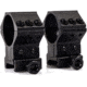 Wulf Optics WULF 40 MOA Adjustable 2 Piece Rifle Scope Rings, 6 Screw, Picatinny, Black, 30mm, WU8020