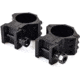 Wulf Optics WULF 40 MOA Adjustable 2 Piece Rifle Scope Rings, 6 Screw, Picatinny, Black, 30mm, WU8020