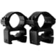 Wulf Optics 1in Tube Match Mount Rings, Picatinny, High, 29mm, Black, Small, WU5329