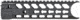 X Products Viper Free Float Rail System Key Mold Mounts 8.5 Inch Black