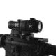 X-Vision MAAG 3x Red Dot Magnifier, 22mm, 2.5 in, 1/3 Co-Witness, Black, Small, MG1