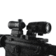 X-Vision MAAG 3x Red Dot Magnifier, 22mm, 2.5 in, 1/3 Co-Witness, Black, Small, MG1