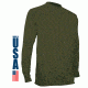 XGO Phase 1 Performance Mens Longsleeve Crew, Desert Sand, Small, 1G11AQ-S-700