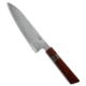 Xin Cutlery Xin Cutlery Octagonal 9" Chefs Knife Rosewood/Buffalo Horn Dam. Mirror, Wood, Damascus, adult, BHQ-139525