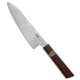 Xin Cutlery Xin Cutlery Octagonal 9" Chefs Knife Rosewood/Buffalo Horn Stonewash, Wood, Sandvik 14C28N, adult, BHQ-139529