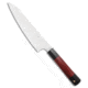 Xin Cutlery Xin Cutlery Xincare 7.5" Kiritsuke Chefs Kitchen Knife Black/Red G10, Black/Red, 304Cu, adult, BHQ-123458