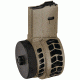 X Products X-25 Skeletonized Rifle Drum Magazine, AR .308/SR-25, Flat Dark Earth, 50 Rounds, X25-MCH-FDE-50RD
