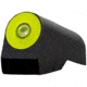 XS Sight Systems Big Dot Tritium Remington Shotgun Sight, Bead on Pedestal, Yellow, Standard, SG-2004-3Y