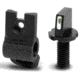 XS Sight Systems CSAT Rear TROY and Tritium Stripe Front Rifle Sight - AR, Matte Black, Standard, AR-0006-7