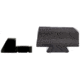 XS Sight Systems DXT Big Dot Remington Rifles and Shotguns Sight, 2 Groove Rear Sight, Base, Matte Black, Standard, RE-0006-5