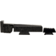 XS Sight Systems DXT Standard Dot Pistol Sight, Colt 1911 and Others, All Barrel Lengths, LPA Cut, Matte Black, Standard, NE-0015A-6