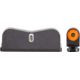XS Sight Systems DXT2 Big Dot Pistol Tritium Night Sight, S&W M&P 380 Shield EZ, Orange, Standard, SW-0031S-5N