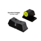 XS Sight Systems DXT2 Big Dot Sight, S&amp;W M&amp;P OR, Full Size, Compact, Yellow, SW-0039S-5Y