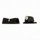 XS Sight Systems DXW Standard Dot for Sig P938, Tritium Front, White Stripe Rear SI-0010P-4