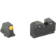 XS Sight Systems R3D 2.0 Night Sight, Glock Optic/Supp 17,19,22-24,26,27,31-36,38, Orange, GL-R204P-6N