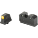 XS Sight Systems R3D 2.0 Night Sight, Glock Optic/Supp 17,19,22-24,26,27,31-36,38, Orange, GL-R204P-6N