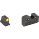 XS Sight Systems R3D 2.0 Night Sight, Glock Optic/Supp 20,21,29,30,30S,37,41, Orange, GL-R205P-6N
