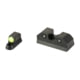 XS Sights R3D, 2.0, Standard Height Tritium Night Sight, For CZ P10, Green Front Outline, Green Tritium Front/Rear, CZ-R202S-6G