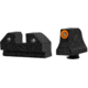 XS Sight Systems R3D Night Sights for Glock Suppressor 43x &amp; 48, Orange, GL-R022P-6N