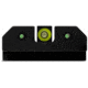 XS Sight Systems R3D Night Sights, Tritium, Green, Smith &amp; Wesson M&amp;P Shield/ M&amp;P M2.0 Shield, Black, SW-R033S-6G
