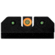 XS Sight Systems R3D Night Sights, Tritium, Orange, Smith &amp; Wesson M&amp;P Shield/ M&amp;P M2.0 Shield, Black, SW-R033S-6N