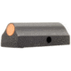 XS Sight Systems Standard Dot Pistol Sight, Ruger LCR .22/9mm Only, Orange, Standard, RP-0014N-1N
