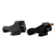 XS Sight Systems XTI2 DXS Standard Dot Ember Rifle Sights, Tritium, Orange, Standard Dot, Black, AR-0008-1N