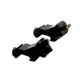 XS Sight Systems XTI2 DXS Standard Dot Ember Rifle Sights, Tritium, Orange, Standard Dot, Black, AR-0008-1N