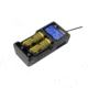 XTAR VC2 2-Bay Smart Battery Charger with LCD Digital Display, Black XTAR-VC2