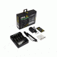 XTAR VP4 4-Bay Smart Battery Charger with LCD Digital Display, Black XTAR-VP4