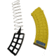 XTech Tactical OEM47 Gen2 Banana AK-47/Galil Ace/KS47/MK47, 7.62x39mm, 10 Round Rifle Magazine, Yellow, XT2011241