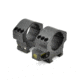 Precision Hardcore Gear Force Recon Tactical Rings, w/ level - 30MM Medium, Black, HC-91511