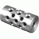 Precision Hardcore Gear Stainless Steel Radial Ported Brake - 1in OD X 5/8in-24, Raw, HC-91110