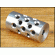 Precision Hardcore Gear Stainless Steel Radial Ported Brake - 1in OD X 5/8in-24, Raw, HC-91110