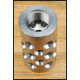Precision Hardcore Gear Stainless Steel Radial Ported Brake - 1in OD X 5/8in-24, Raw, HC-91110